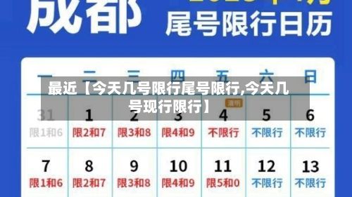 最近【今天几号限行尾号限行,今天几号现行限行】