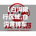 【白沟限行区域,白沟黄牌车限行到几点】-第2张图片