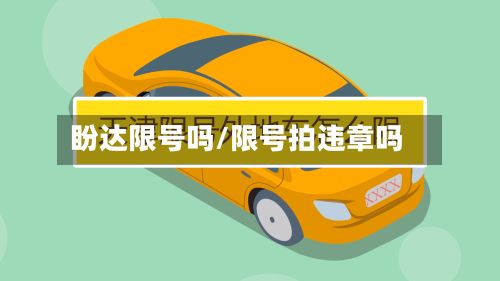 盼达限号吗/限号拍违章吗