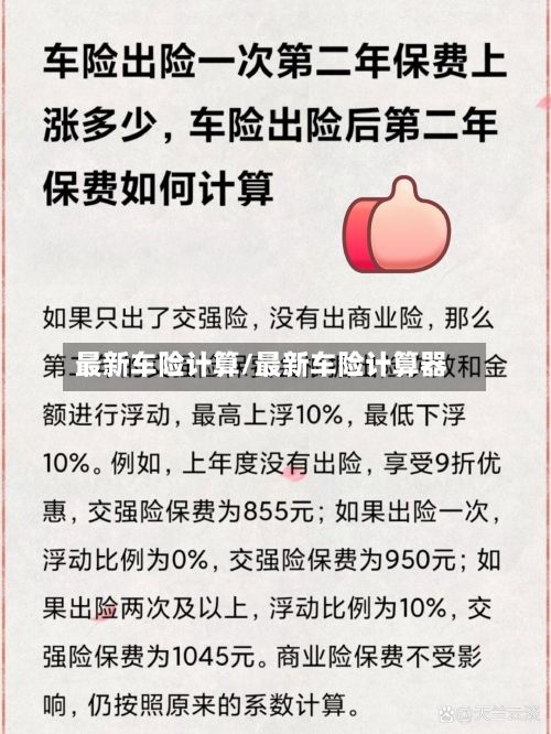 最新车险计算/最新车险计算器-第2张图片