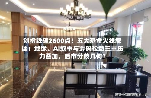 创指跌破2600点！五大基金火线解读：地缘、AI叙事与筹码松动三重压力叠加	，后市分歧几何？-第3张图片