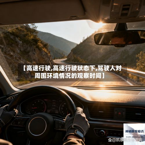 【高速行驶,高速行驶状态下,驾驶人对周围环境情况的观察时间】-第3张图片