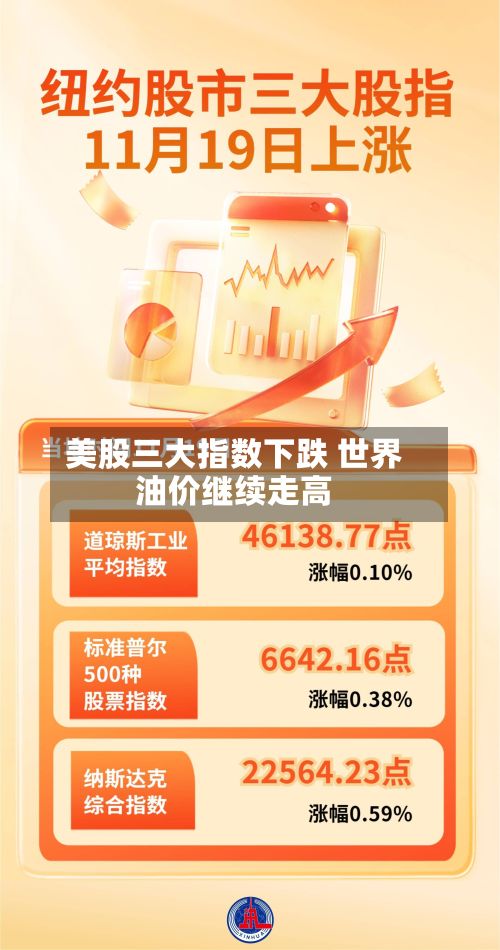 美股三大指数下跌 世界
油价继续走高-第3张图片
